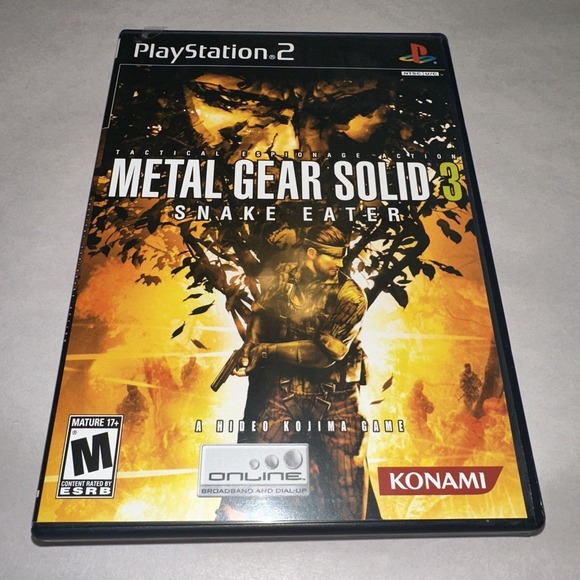 Other - Metal Gear Solid 3 Snake Eater (PlayStation 2 PS2, 2004) CIB Complete Near Mint